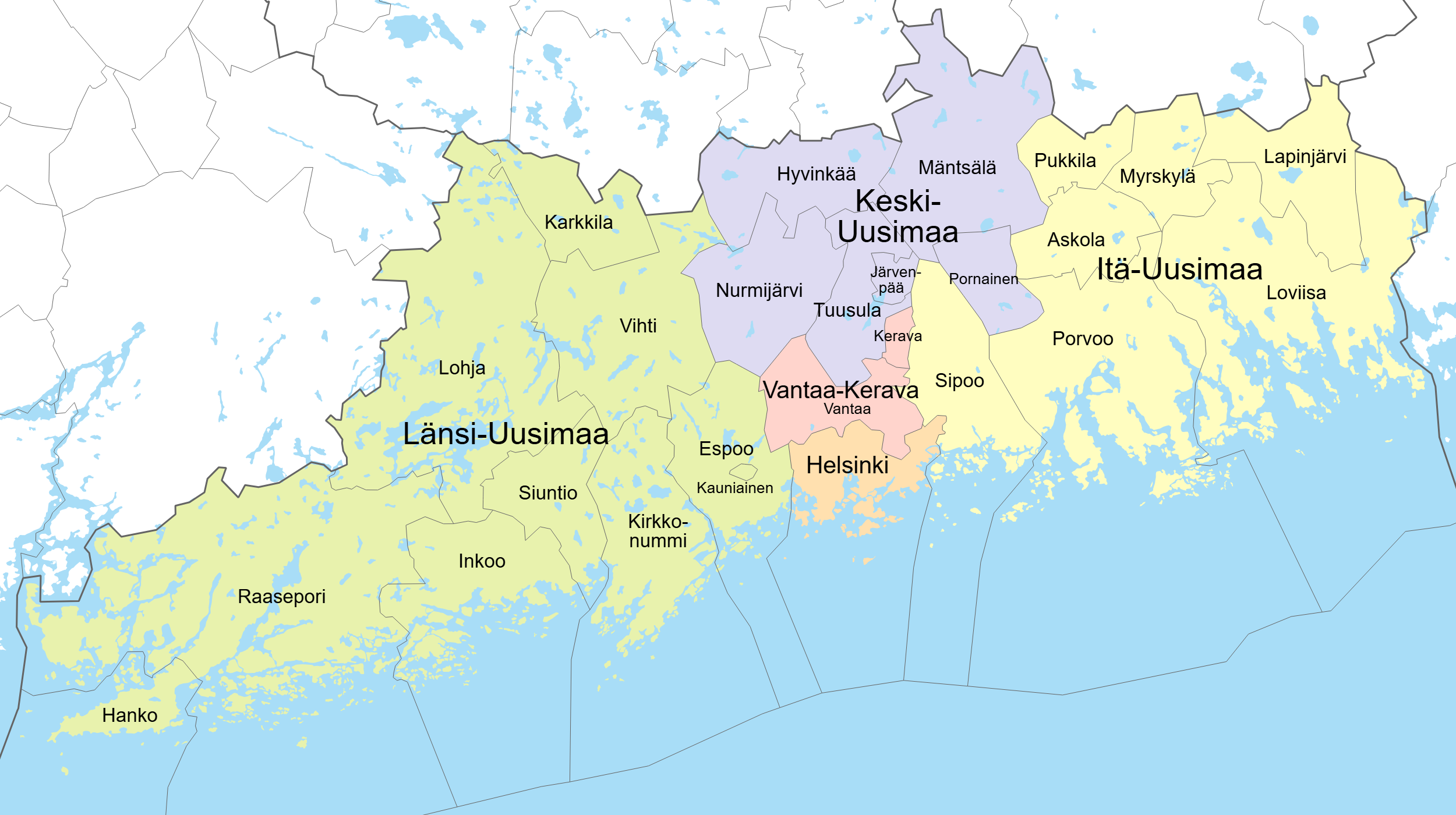 Finland Map